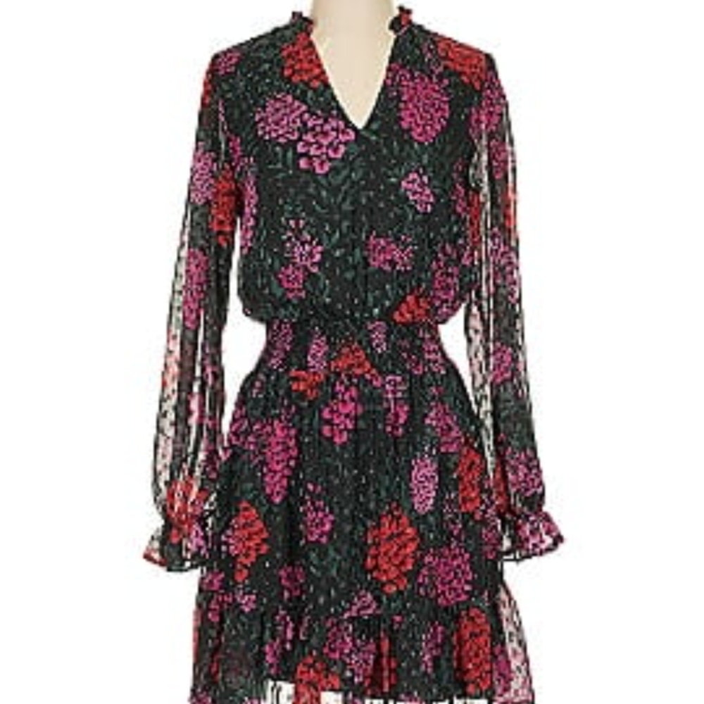 3/$30 Colorful Floral Dress by Premier Armour